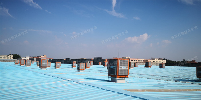 普聯(lián)技術(shù)廠房降溫工程主機