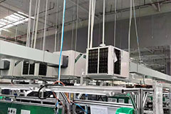 臥式省電空調(diào)接風管